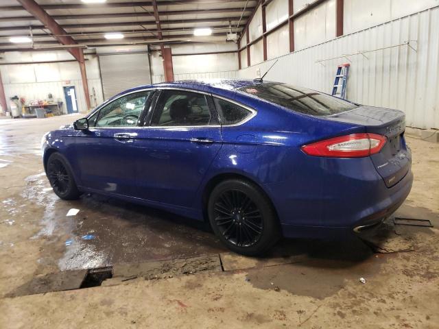 FORD FUSION SE 2016 blue  gas 3FA6P0T92GR213550 photo #3