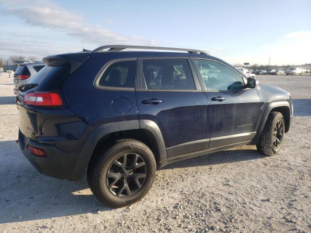 JEEP CHEROKEE T 2016 blue  flexible fuel 1C4PJMBS0GW142339 photo #4