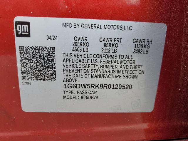 2024 CADILLAC CT5 LUXURY - 1G6DW5RK9R0129520