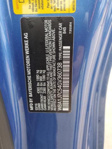 2016 BMW M235I - WBA1J7C54GV360738