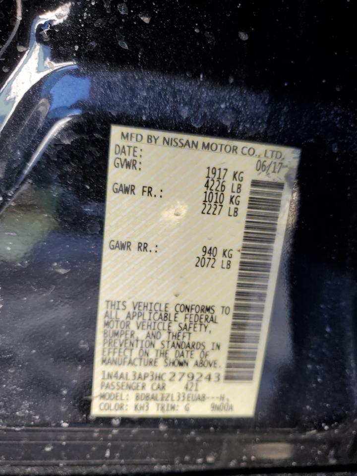 Nissan Altima 2.5 2017
