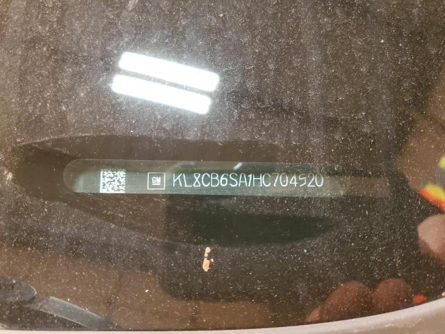 2017 CHEVROLET SPARK LS - KL8CB6SA1HC704520