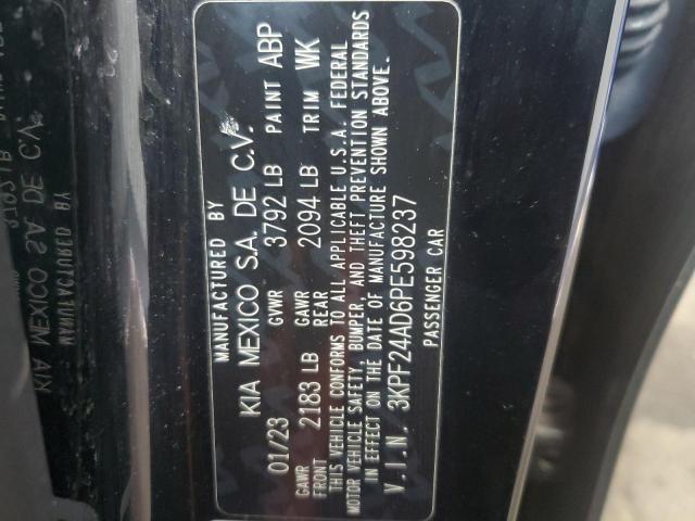 2023 KIA FORTE LX - 3KPF24AD6PE598237