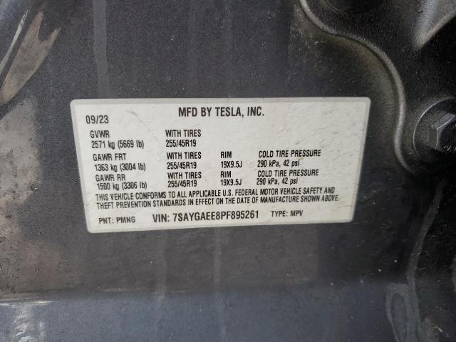 2023 TESLA MODEL Y - 7SAYGAEE8PF895261