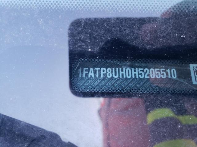 2017 FORD MUSTANG - 1FATP8UH0H5205510