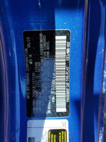 2023 SUBARU BRZ LIMITE JF1ZDBE19P9705416
