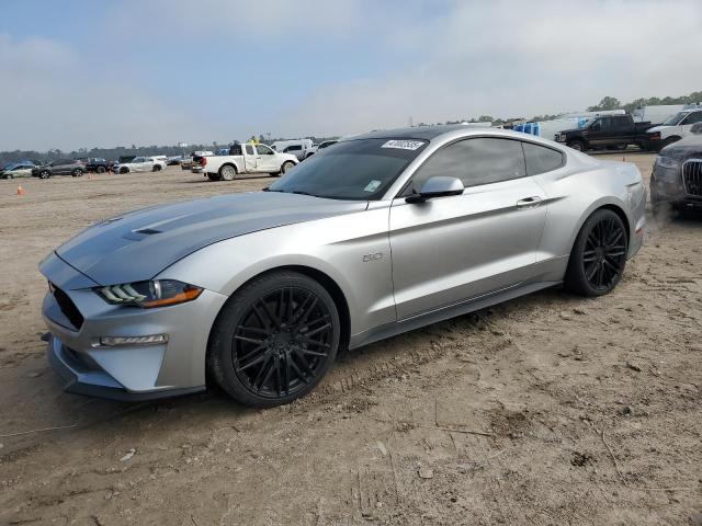 FORD MUSTANG GT 2020 silver  gas 1FA6P8CF7L5191787 photo #1