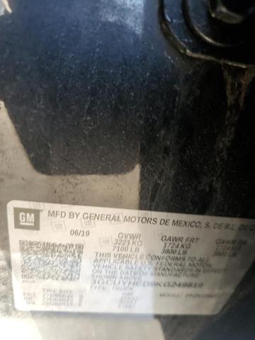2019 CHEVROLET SILVERADO - 3GCUYHED9KG249819