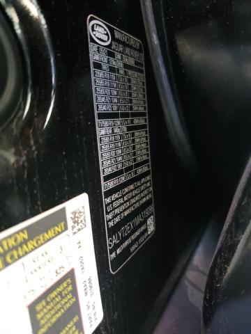 2021 LAND ROVER RANGE ROVE - SALYT2EX1MA319086