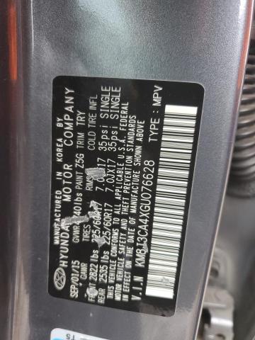 2016 HYUNDAI TUCSON LIM - KM8J3CA4XGU076628