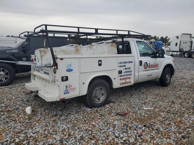 FORD F250 2015 white  gas 1FDBF2A60FEC39464 photo #4