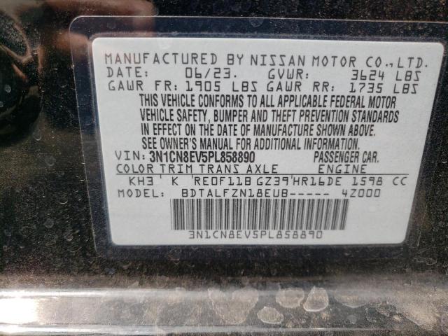 2023 NISSAN VERSA SV - 3N1CN8EV5PL858890