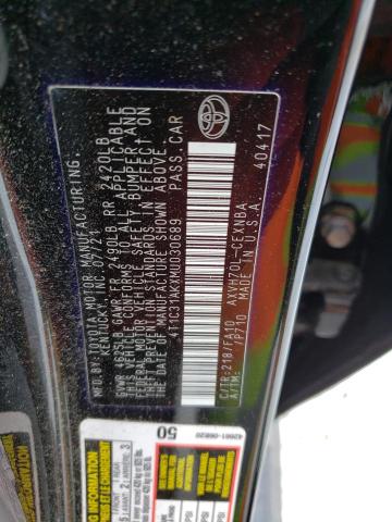 2021 TOYOTA CAMRY LE - 4T1C31AKXMU030689