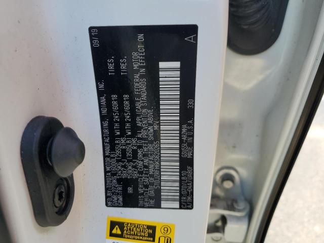 2019 TOYOTA HIGHLANDER - 5TDJZRFH6KS620265