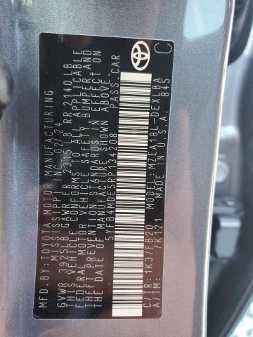 2024 TOYOTA COROLLA LE - 5YFB4MDE5RP134208