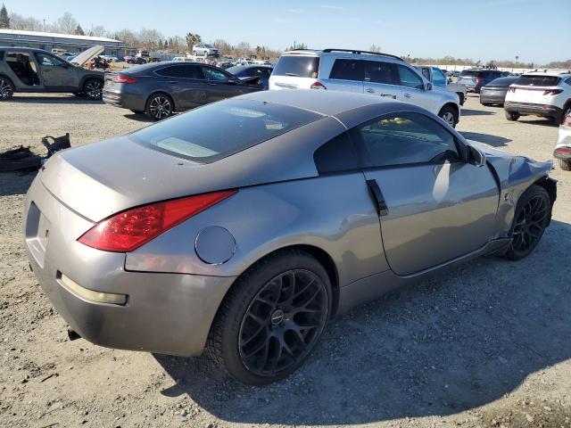 NISSAN 350Z COUPE 2008 gray  gas JN1BZ34E08M751452 photo #4