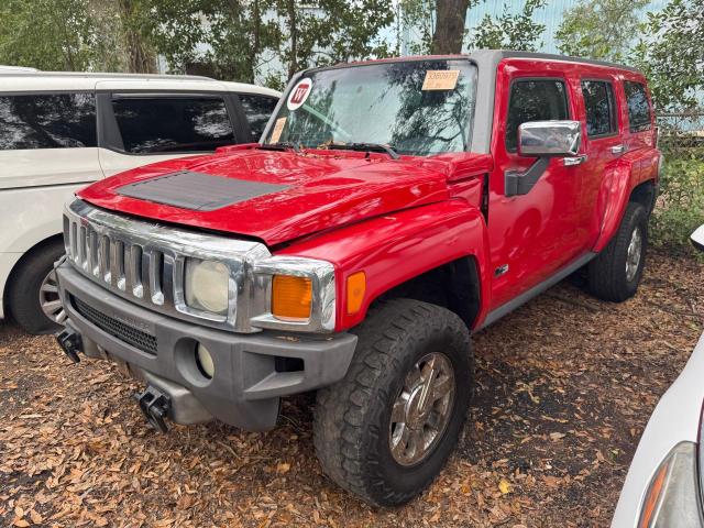 HUMMER H3 2006 red 4dr spor gas 5GTDN136868284019 photo #3