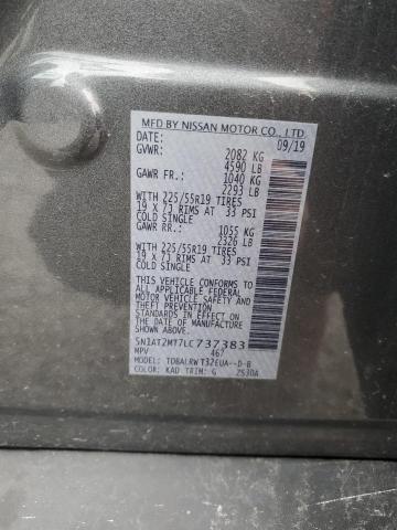 5N1AT2MT7LC737383 2020 NISSAN ROGUE
