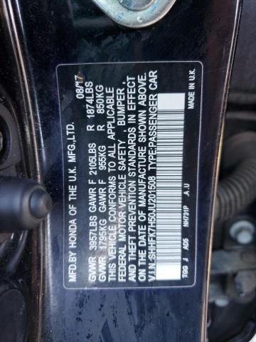 2018 HONDA CIVIC EX SHHFK7H50JU201508