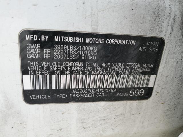 2015 MITSUBISHI LANCER ES JA32U2FU2FU020799