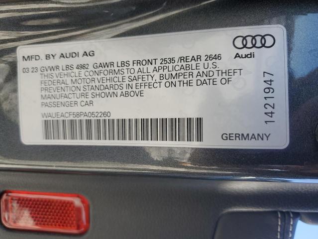 2023 AUDI A5 PRESTIG - WAUEACF58PA052260