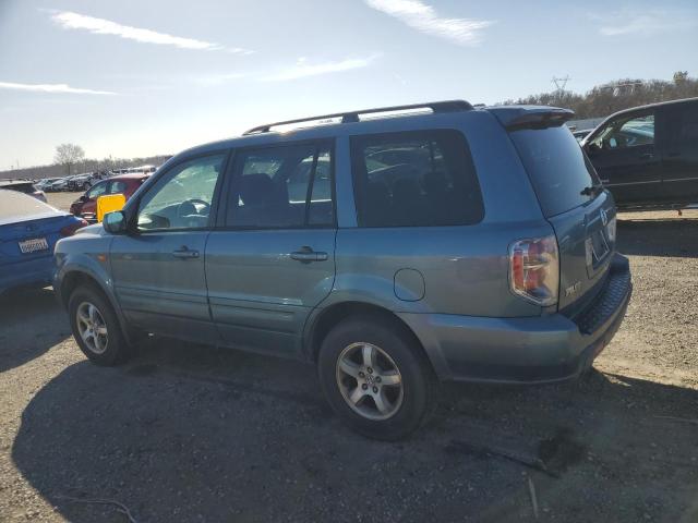 HONDA PILOT EX 2006 blue  gas 5FNYF28556B052361 photo #3