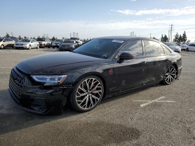 AUDI S8 2022 black  gas WAULSBF82NN006809 photo #1
