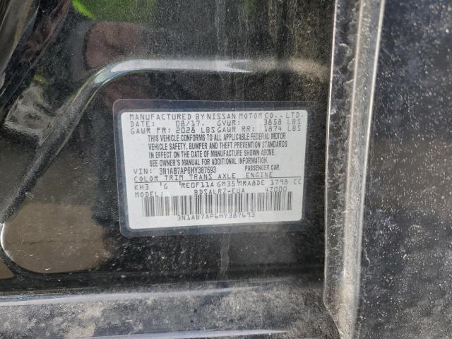 2017 NISSAN SENTRA S - 3N1AB7AP6HY387693