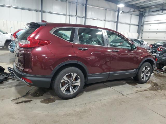 HONDA CR-V LX 2019 burgundy  gas 2HKRW6H37KH203271 photo #4