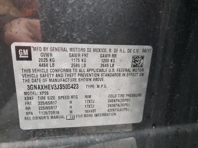 2018 CHEVROLET EQUINOX LS - 3GNAXHEV3JS505423