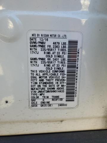 2017 NISSAN ROGUE S - JN8AT2MV8HW014433