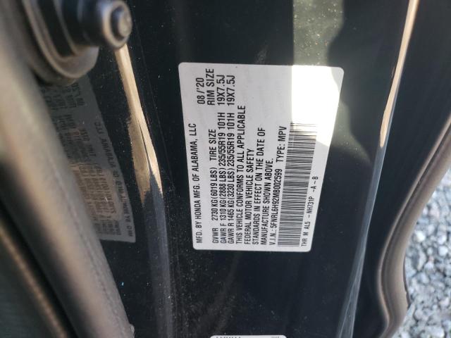 2021 HONDA ODYSSEY EL 5FNRL6H92MB002599