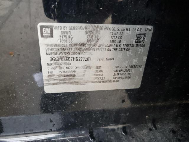 2017 CHEVROLET SILVERADO - 3GCPCSEC7HG277207