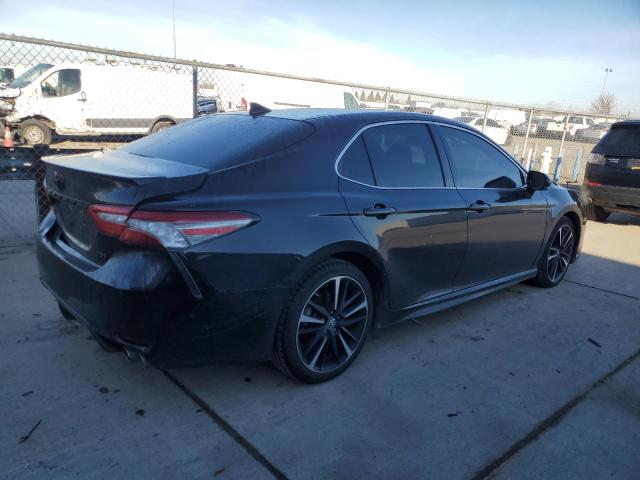 TOYOTA CAMRY XSE 2018 black  gas 4T1B61HK0JU521082 photo #4