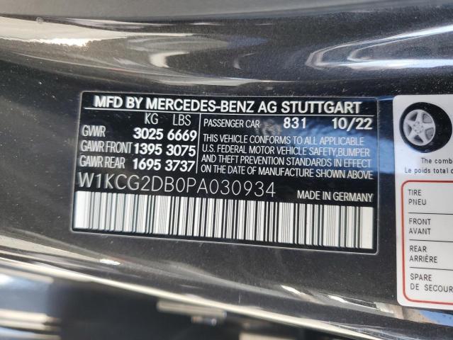 2023 MERCEDES-BENZ EQS SEDAN - W1KCG2DB0PA030934