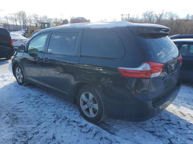 TOYOTA SIENNA LE 2016 black sports v gas 5TDKK3DC5GS750736 photo #3