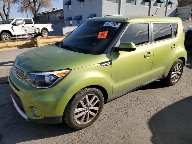 KIA SOUL + 2018 green  gas KNDJP3A59J7893368 photo #1
