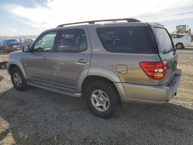 TOYOTA SEQUOIA SR 2001 gray  gas 5TDZT34A71S043137 photo #3