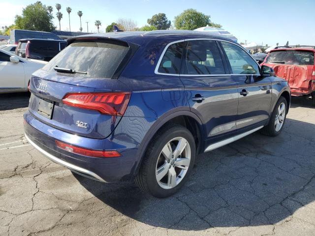 AUDI Q5 PREMIUM 2018 blue  gas WA1BNAFY2J2203355 photo #4