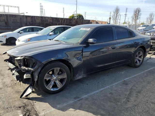 DODGE CHARGER SX 2016 charcoal  flexible fuel 2C3CDXHG6GH246668 photo #1