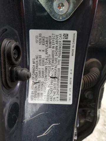 2021 HONDA CIVIC LX - 2HGFC2F65MH503308