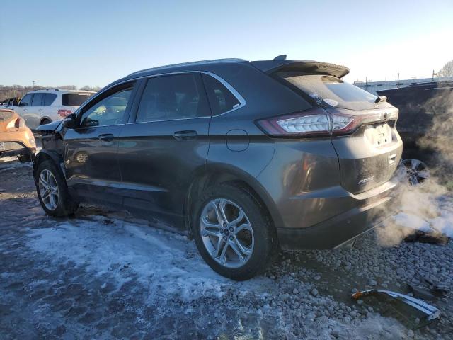 Vin: 2fmpk3k87gbc58436, lot: 45919845, ford edge titanium 20162