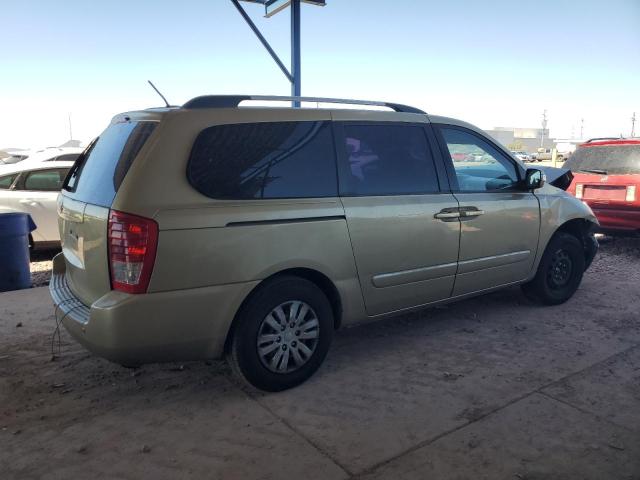 KIA SEDONA LX 2011 tan  gas KNDMG4C74B6384619 photo #4