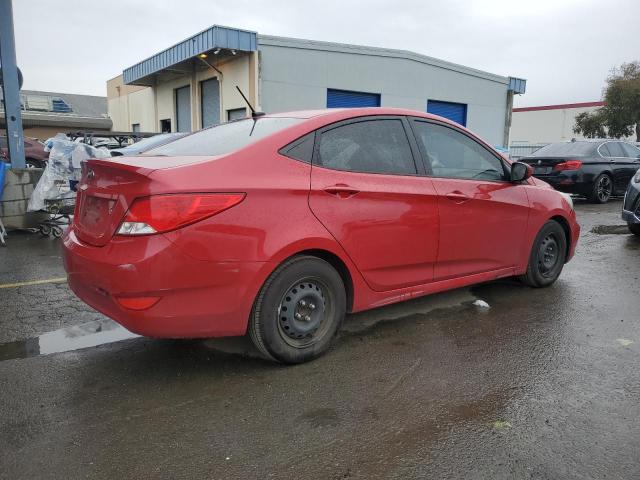 HYUNDAI ACCENT GLS 2015 red  gas KMHCT4AE5FU797011 photo #4