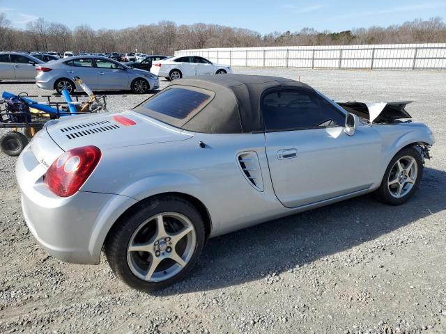 TOYOTA MR2 SPYDER 2005 silver  gas JTDFR320850073039 photo #4