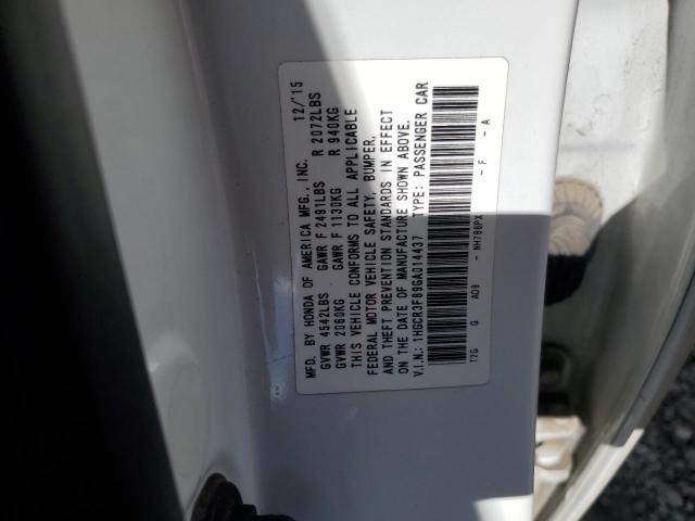 2016 HONDA ACCORD EXL - 1HGCR3F89GA014437