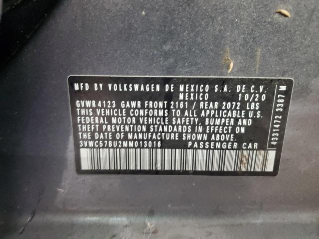 2021 VOLKSWAGEN JETTA S - 3VWC57BU2MM013016