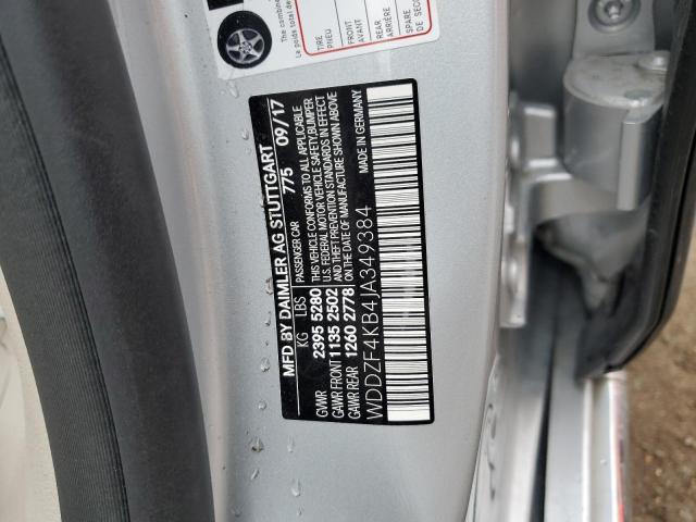 2018 MERCEDES-BENZ E 300 4MAT WDDZF4KB4JA349384