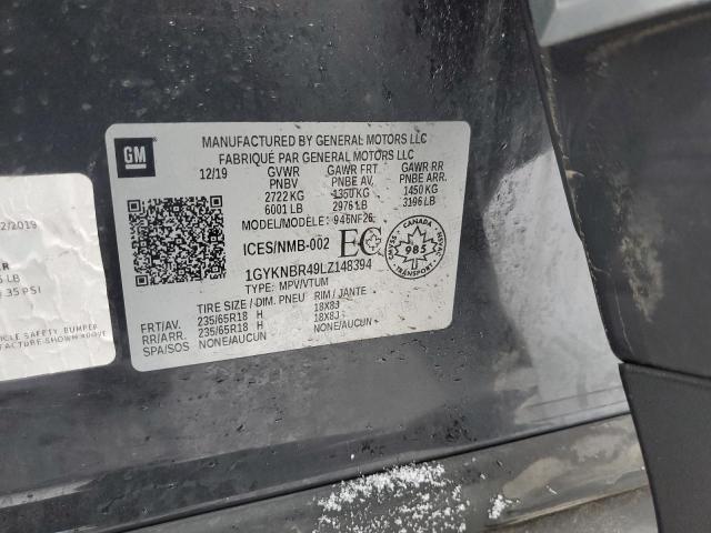 2020 CADILLAC XT5 LUXURY - 1GYKNBR49LZ148394
