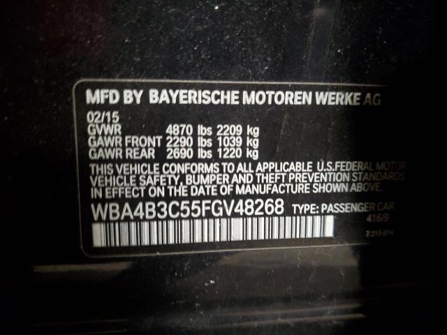 2015 BMW 435 XI GRA WBA4B3C55FGV48268